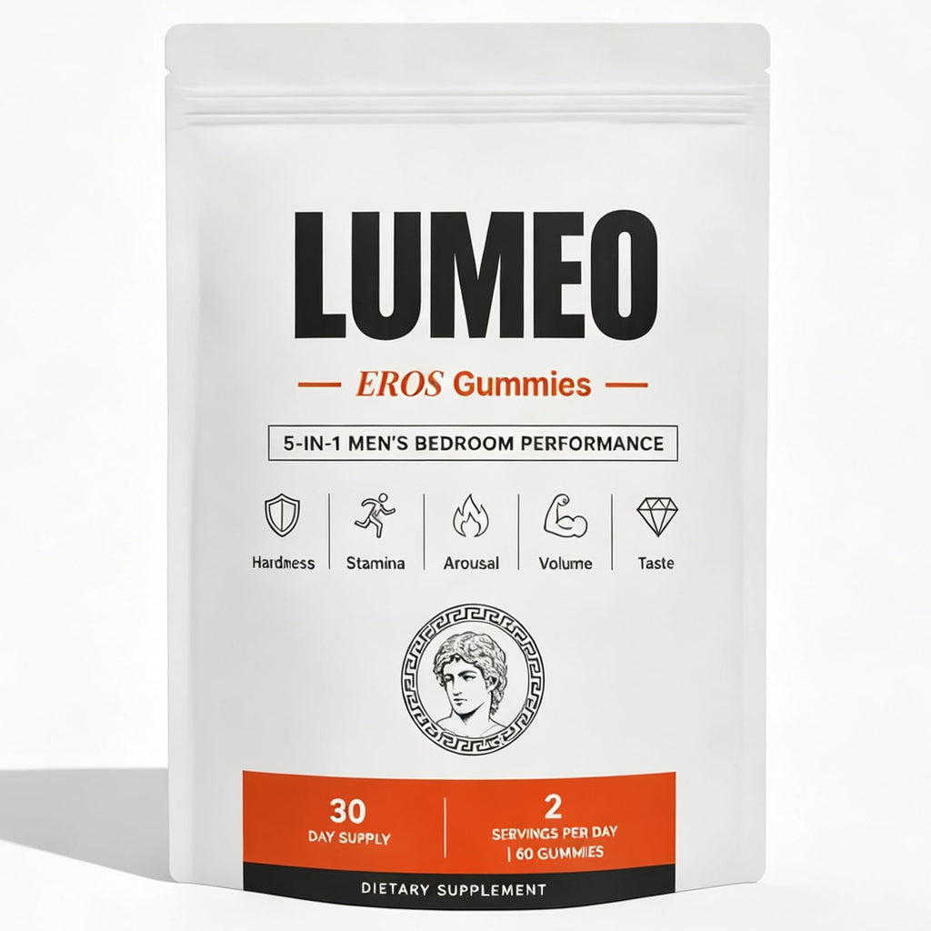 Lumeo Eros Gummies - 60 Gummies, Support for Active Men
