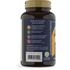 Nature's Way Alive! Men's 50 Plus Ultra Potency Multivitamin, 150 ct | Complete High Potency Formula with Vitamin D3, C, E, Methyl B12, Supports Cellular Energy, Heart, Brain, and Eye Health*