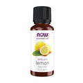 Buy now NOW Essential Oils, Lemon Oil, Cheerful Aromatherapy Scent, Cold Pressed, 100% Pure, Vegan, Child Resistant Cap, 1-Ounce at indiglob india