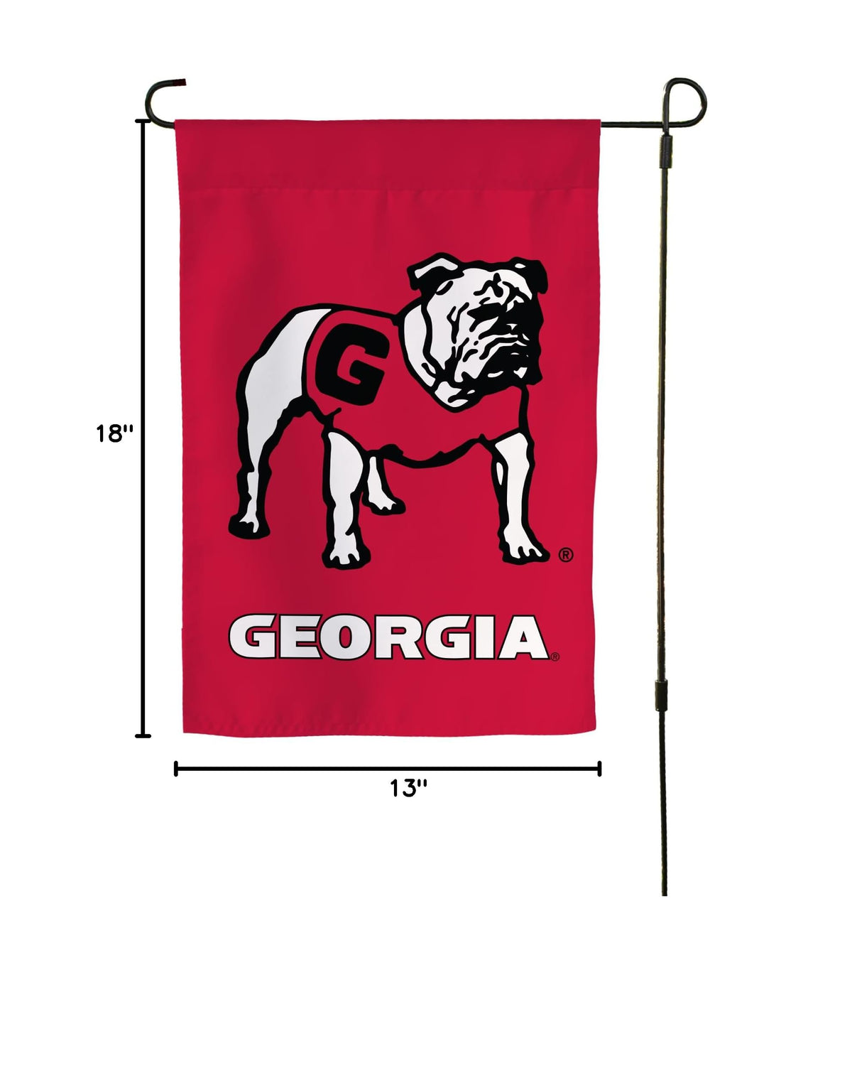 Desert Cactus University of Georgia UGA Garden Flag (P)