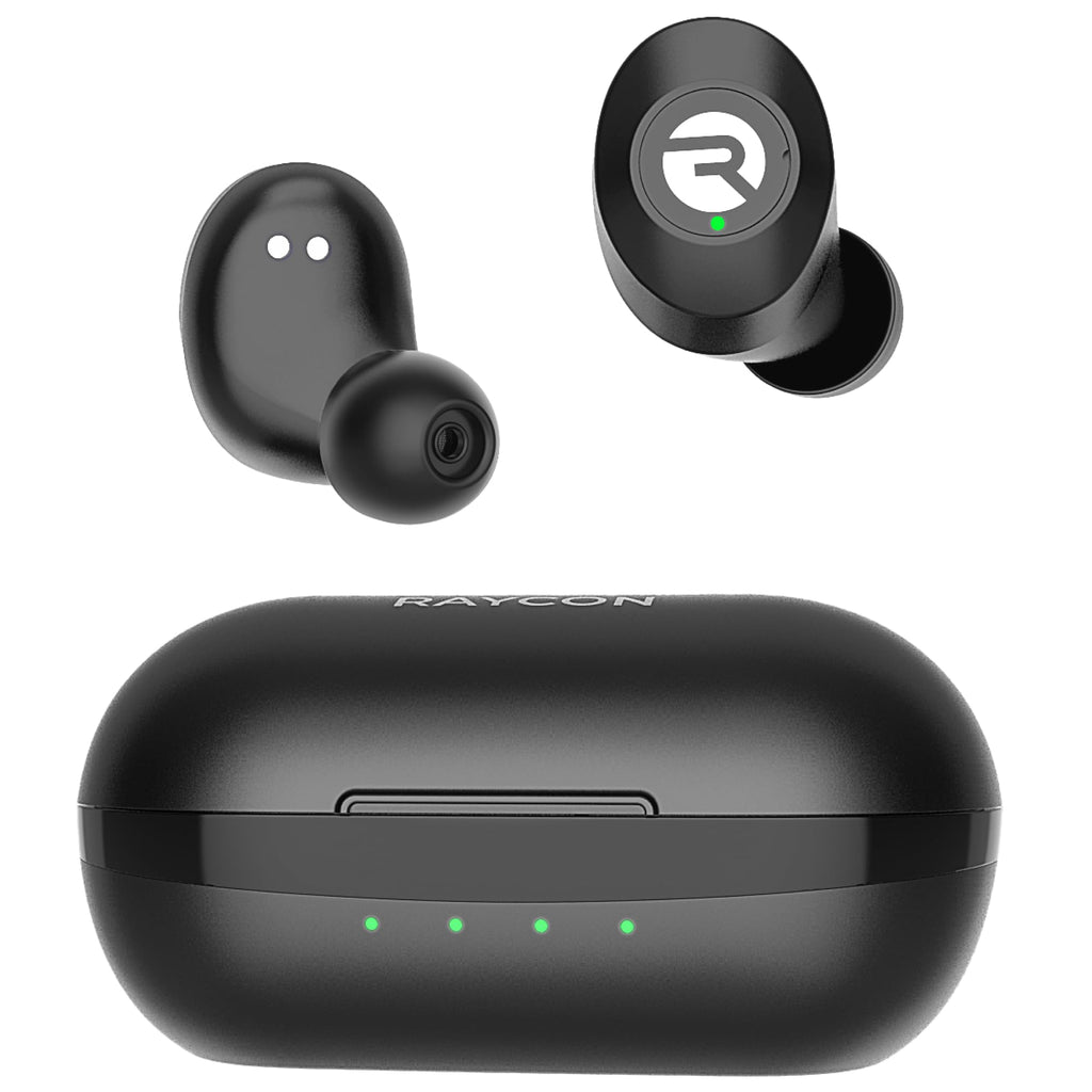 Buy now Raycon Everyday Classic Bluetooth Wireless Earbuds + Microphone with Active Noise Canceling, Sweat & Water-Resistant Earphones, Ear Buds Wireless Bluetooth 32 Hours Playtime (Rose Gold) at indiglob india