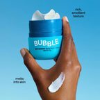 Bubble Skincare Soft Swerve Barrier Cream - Face Moisturizer for Dry Skin, Skin Barrier Repair Balm - Moisture-Sealing Face Balm with Squalane, Shea Butter, Ceramides, Niacinamide (47g)