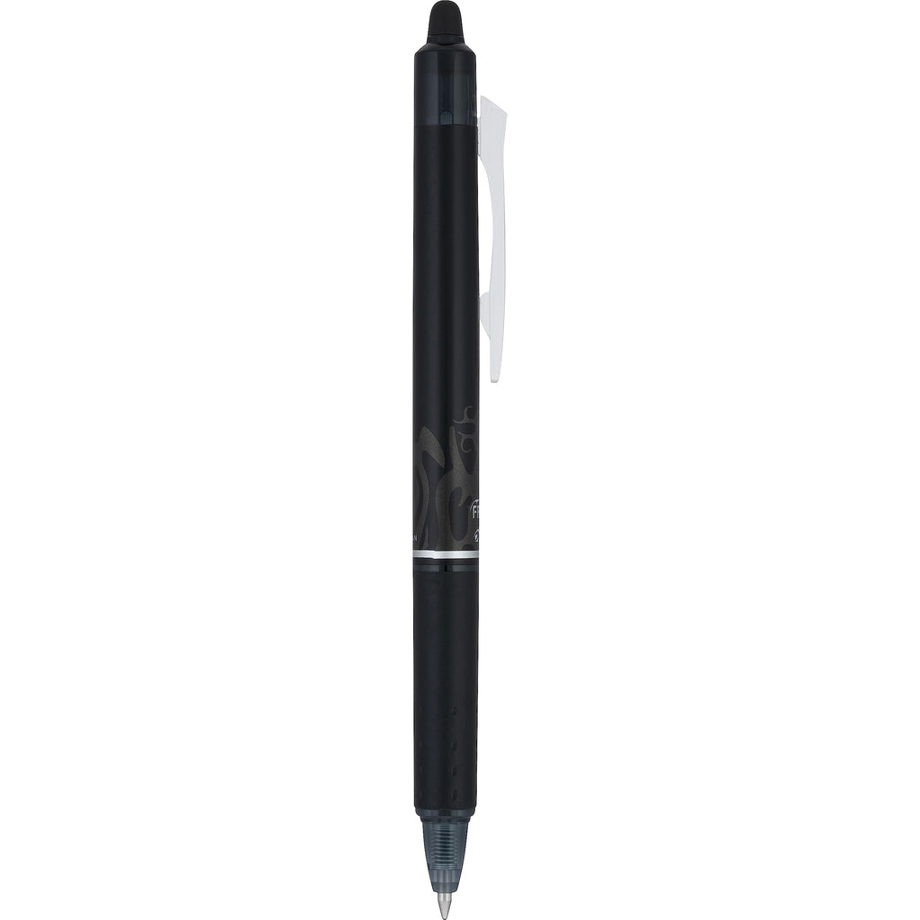 Pilot FriXion Clicker 0.7mm, Erasable Gel Pens, Fine Point (6-Pack, Black/Blue)