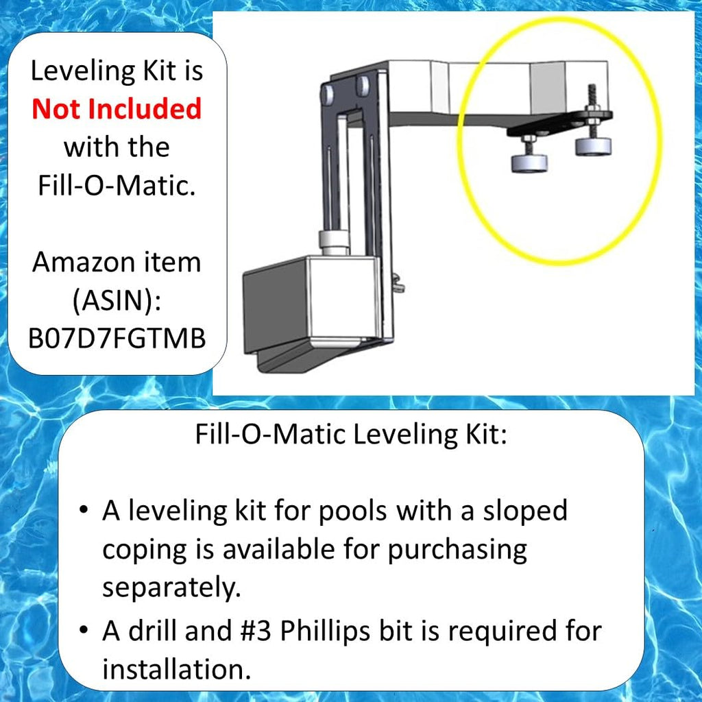 Fill-O-Matic Premium Automatic Swimming Pool Water Leveler