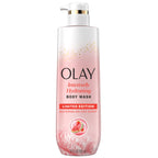 Buy now Olay Body Wash for Women, Intensely Hydrating, Hyaluronic Acid Serum Complex, Renews Moisture, Free of Parabens & Phthalates, Vitamin B3 Lameller Technology, For All Skin Types, 20 fl oz (Pack of 4) at indiglob india
