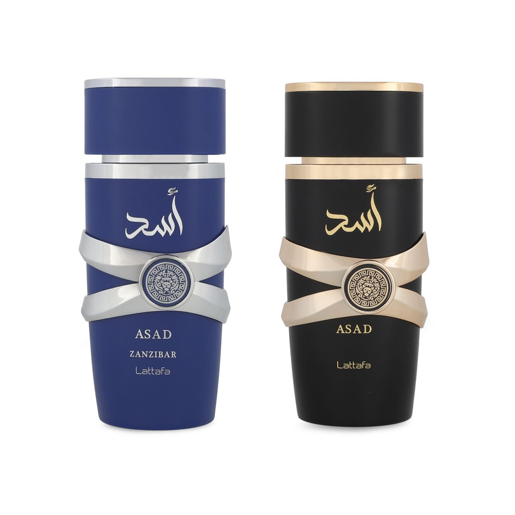 Lattafa Perfumes Asad for Unisex Eau de Parfum Spray, 0.4 Ounce (12ML)