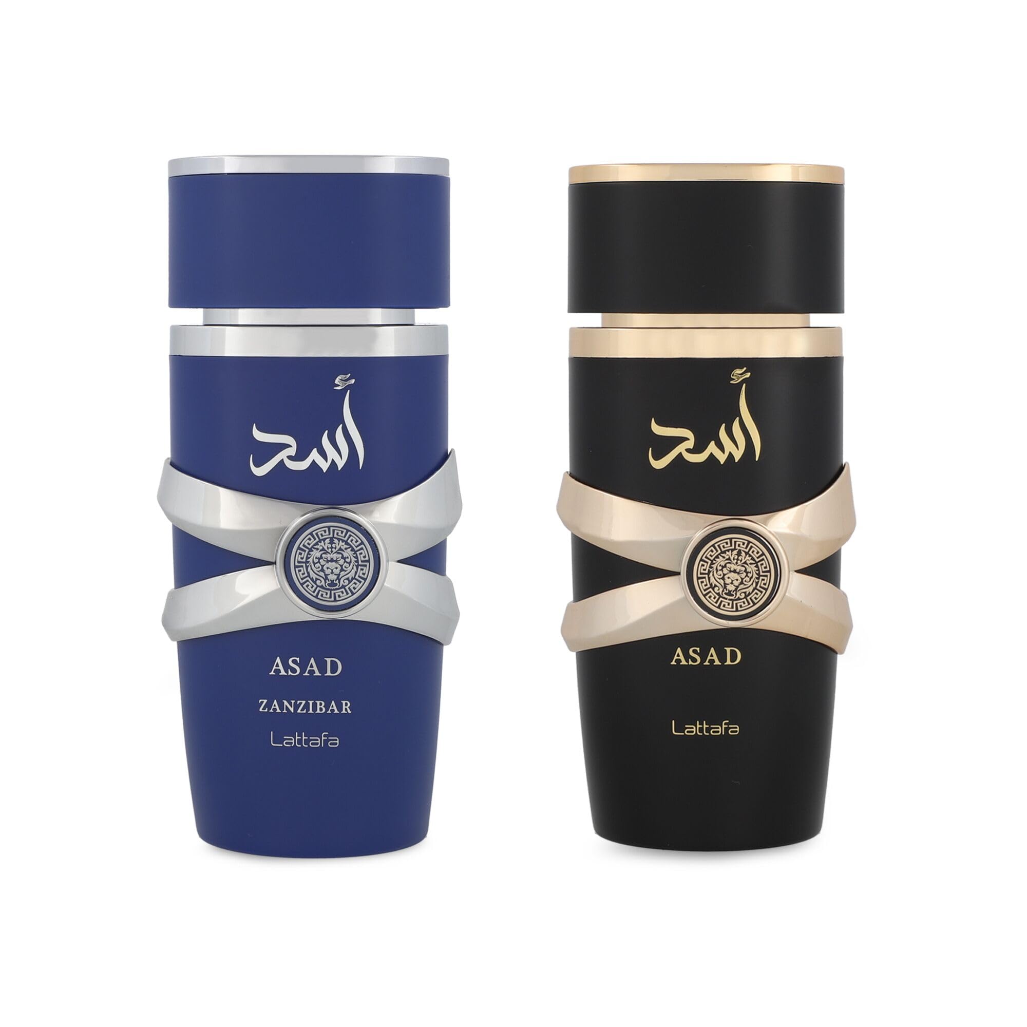 Lattafa Perfumes Asad for Unisex Eau de Parfum Spray, 0.4 Ounce (12ML)