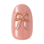 Kiss Impress No Glue Mani Press On Nails, Design, 'Close to you', Pink, Short Size, Oval Shape, Includes 30 Nails, Prep Pad, 1 Manicure Stick, 1 Mini File