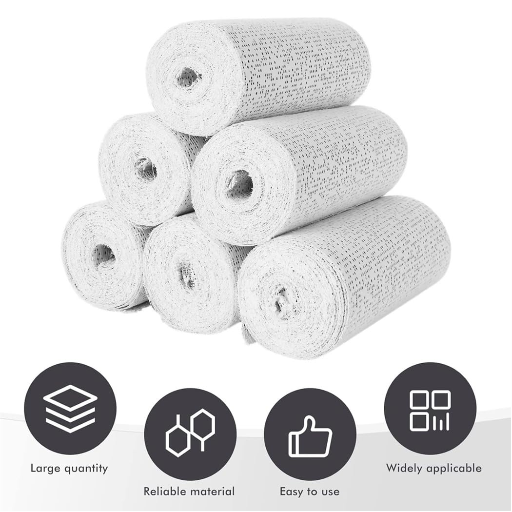 Plaster Coth Rolls 6 Pack Plaster Gauze Bandage Plaster Strip Gauze Wrap for Body Casts Craft Projects Belly Molds 3in x 106 inch