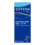 Differin Acne Retinoid Treatment Gel, 0.1% Adapalene, 45g Pump | 90-Day Supply Pump, Over-The-Counter Retinoid, Clears Breakouts, Gentle For Sensitive Skin, Dermatologist Recommended