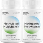 envitamin Methylated Multivitamin Multimineral Complex with L Methylfolate, Methylated B12, 5-MTHF, Inositol, and Lycopene
