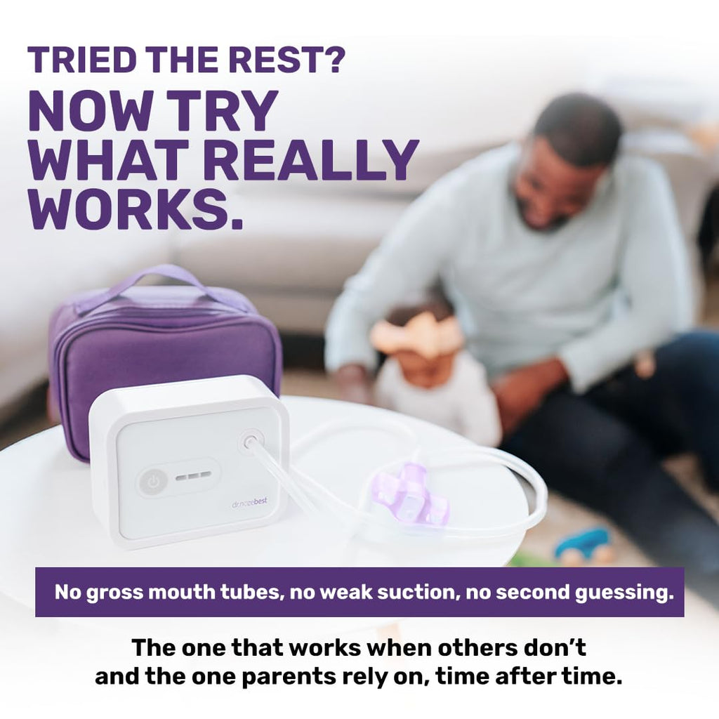 Dr. Noze Best NozeBot Electric Baby Nasal Aspirator