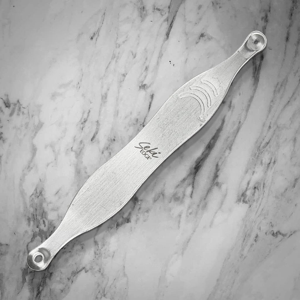 Buy now Seki Edge Blackhead Remover (SS-801) - Comedone Extractor for Blackheads - Professional Pimple Popper Tool with 2 Hole Sizes - Preventive Acne Tool & Pore Extractor at indiglob india