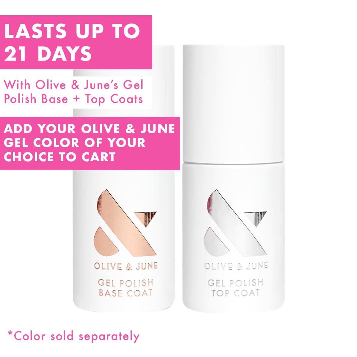 Olive & June Gel Starter Kit with LED Lamp