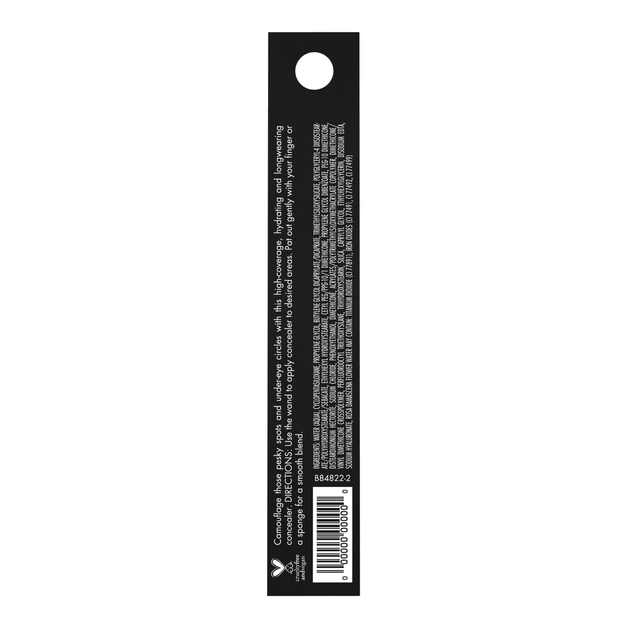 Buy now e.l.f. Hydrating Camo Concealer, Covers Blemishes & Under-Eye Circles, Full-Coverage & Delivers A Satin Finish, Vegan & Cruelty-Free, Light Ivory at indiglob india