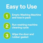 Buy now Seventh Generation Washing Machine Cleaner 6 Count Free & Clear Targets Odor-Causing Residue Powered by Oxy Power 4.2 oz at indiglob india
