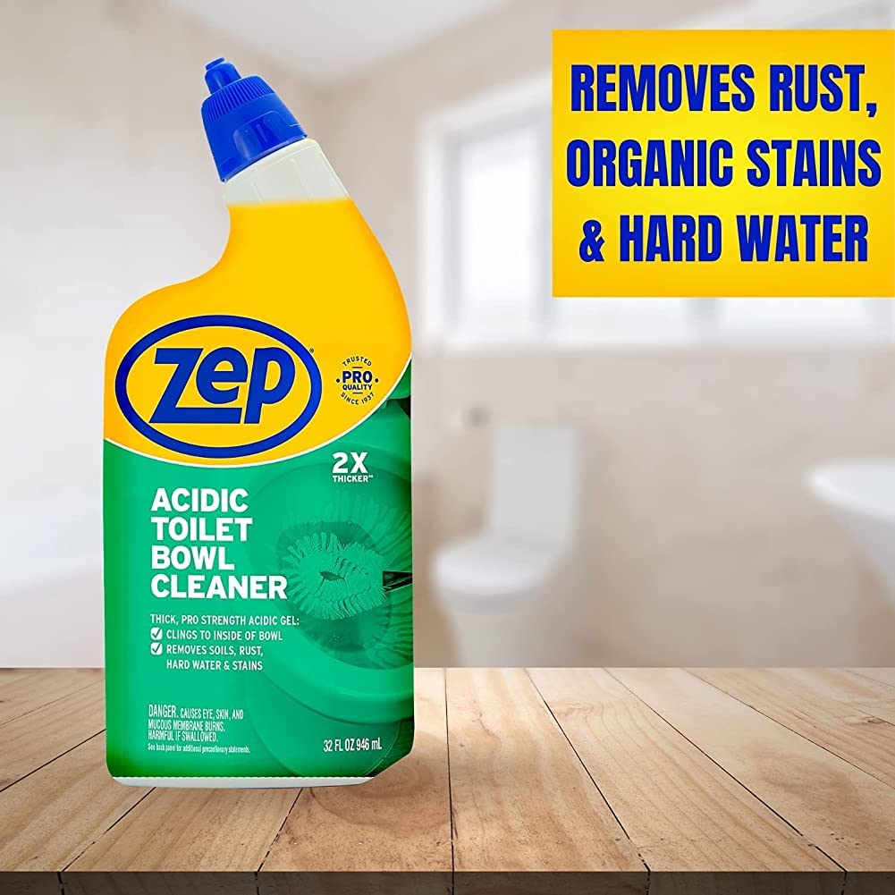 Zep Acidic Toilet Bowl Cleaner 32 oz (1ct) & All-Purpose Cleaner (1ct