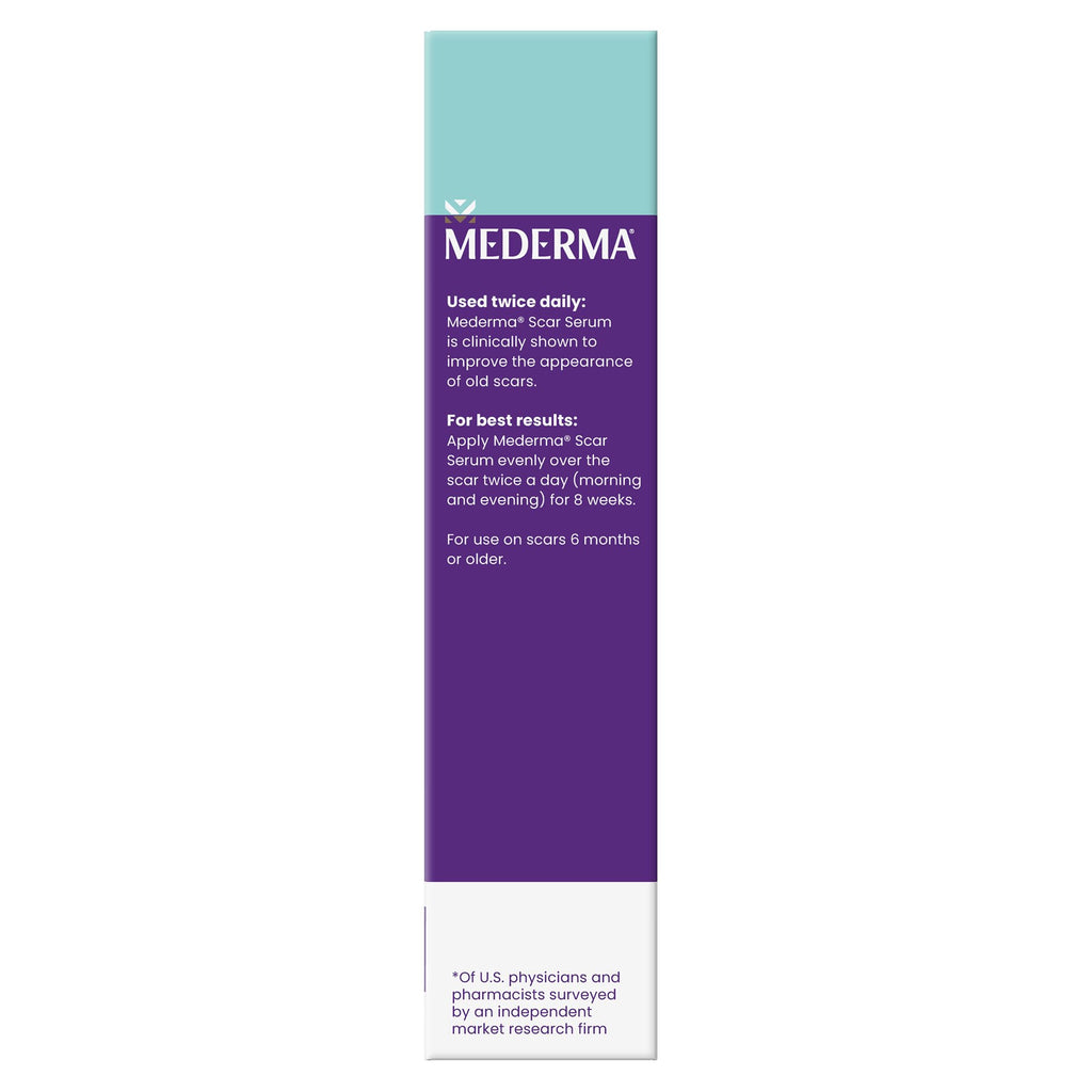Mederma Scar Serum – Triple-Action Formula with Vitamin E, Hyaluronic Acid & Niacinamide – Clinically Shown to Reduce Old Scars, 1 Fl. Oz.