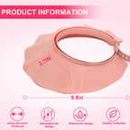 Shampoo Cap Shield Adjustable Waterproof Soft BPA Free Shower Cap Head Ear Eye Stretchable Hair Washing Shield for Hair Washing, Soft Eye & Ear Protection for Whole Family gifts