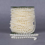 Buy now B&S FEEL 5mm Faux Pearl Beads Garland Pearl Bead Roll Strand for Wedding Party Decoration, 99 Feet Roll (Ivory) at indiglob india