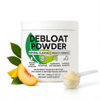 Debloat Powder, Daily Digestion & Debloating Support, Gut Balance & Water Retention Relief for Men & Women, Peach Mango Flavor, 200g / 7.05oz