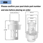 10184 Intex Hose Drain Plug Connector Replacement Intex Round Swimming Pool