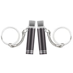 Kingmall [2 Pack] USB C Phone & Device Electric Lighter, Blow to Ignite Flameless Windproof Keychain Lighter Compatible with Samsung Galaxy S25/S24/S23, iPhone 16/15, Android, Power Bank