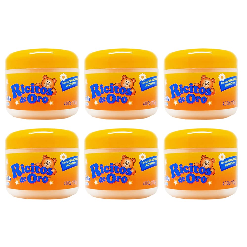Ricitos de Oro Chamomile Hair Gel | Alcohol-Free | 4.05 oz | 3-Pack