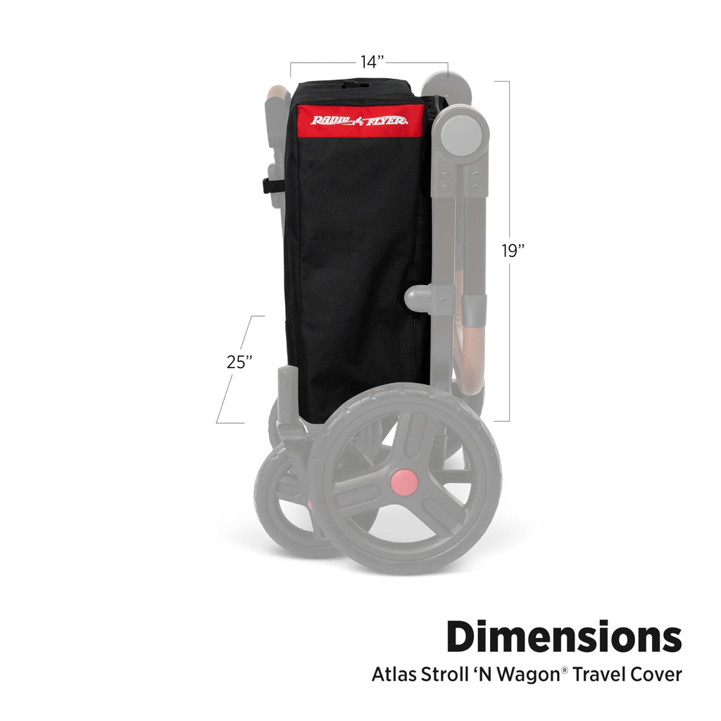 Buy now Baby Stroller Wagon Travel Cover, Toddler Stroller Bag, Radio Flyer Travel Cover for Atlas Stroll ƒ??N Wagons at indiglob india