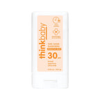 Thinkbaby Mineral Sunscreen Stick SPF 30, 0.64 Oz, Vegan & Water Resistant