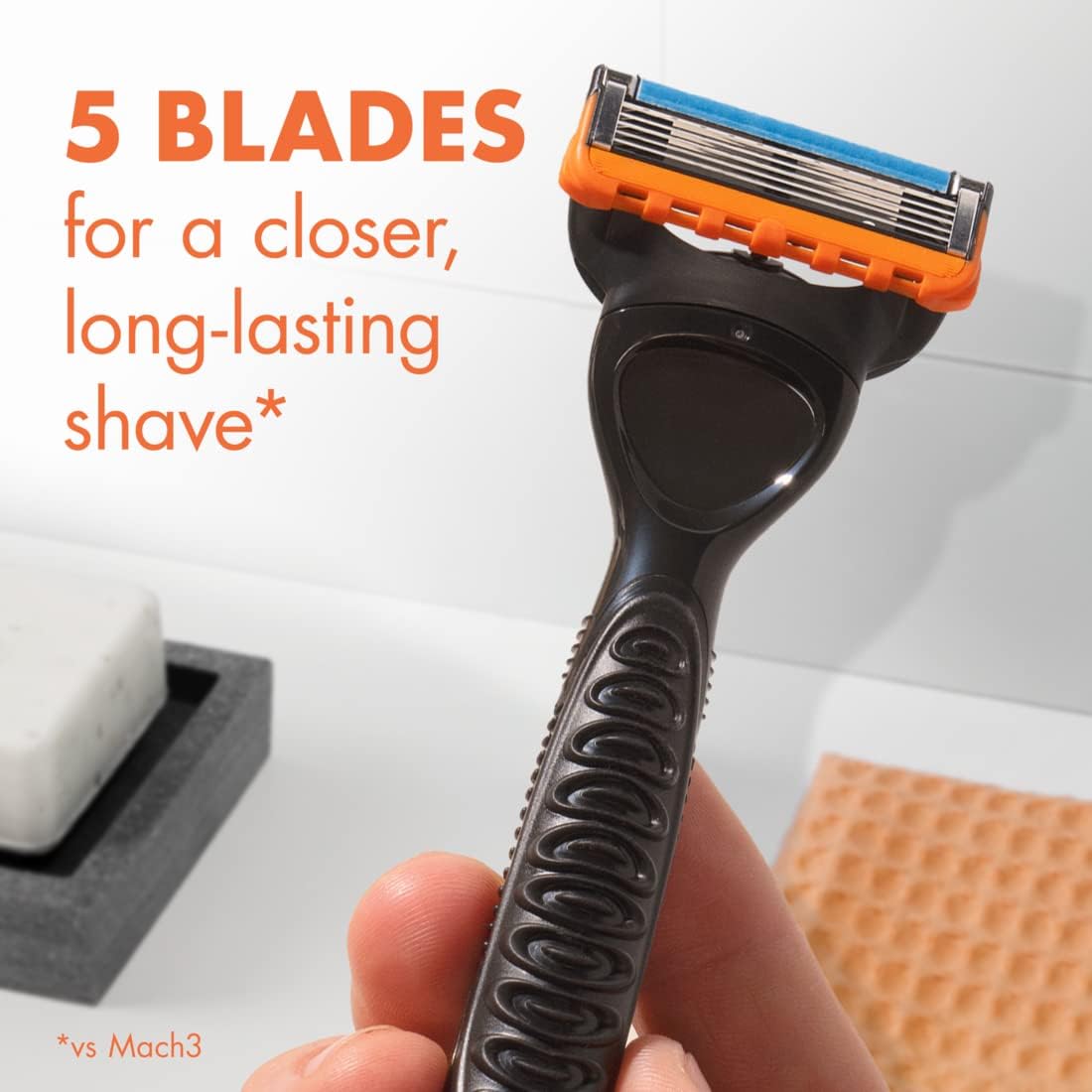Buy now Gillette Fusion5 Razor Refills for Men, 8 Razor Blade Refills at indiglob india