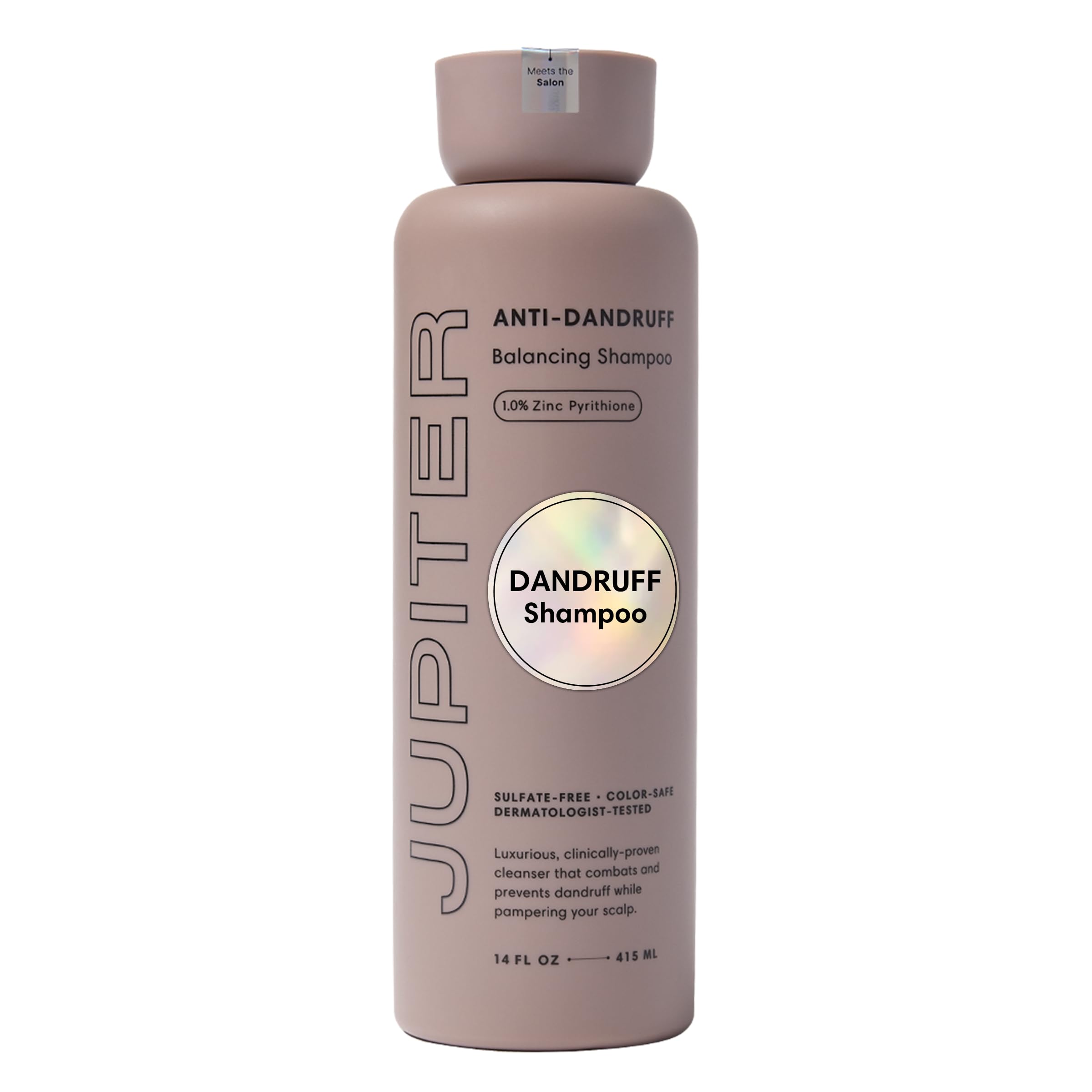 Jupiter Anti Dandruff Shampoo - Shampoo for Men & Women for Flaky, Itchy, Oily, & Dry Scalp - Nourishes Scalp and Reduces Breakage & Flakes - Color-Safe, Sulfate-Free, Paraben-Free - 2 Pack