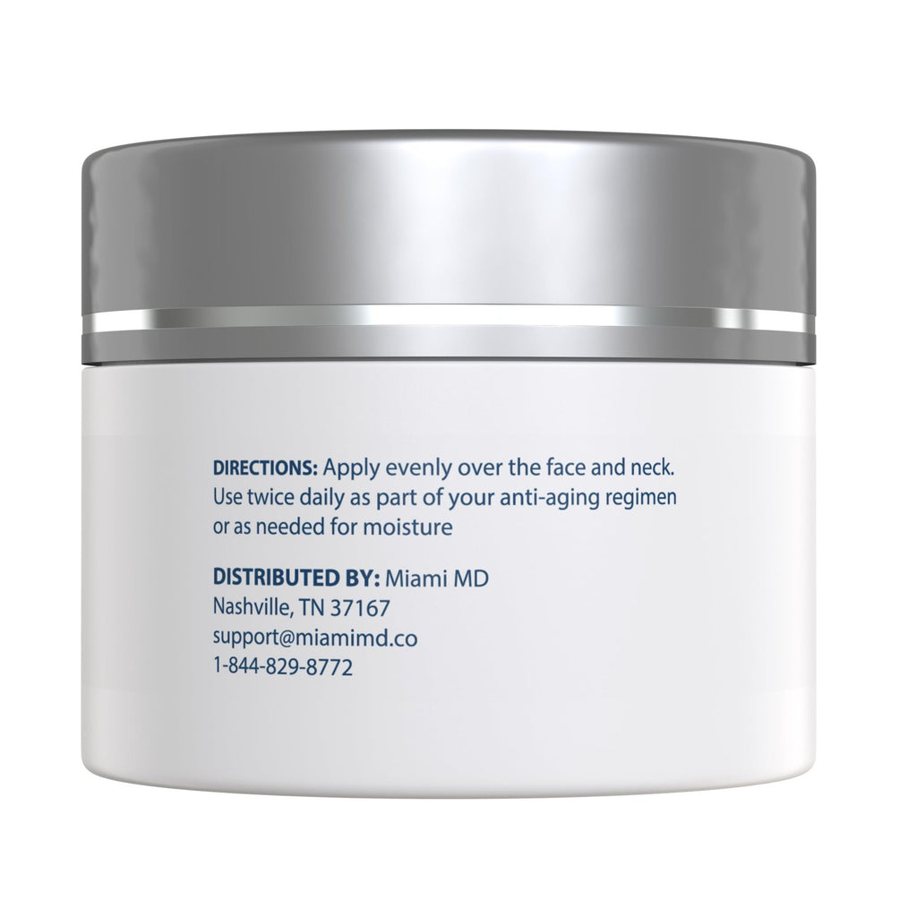 MiamiMD Age-Defying Lifting & Firming Face Cream for Women - Lift & Firm for Anti Aging, Wrinkle Reducer & Hydrating Moisturizer for Smooth, Radiant Skin, Tightening Cream for Face & Neck – 1.7oz