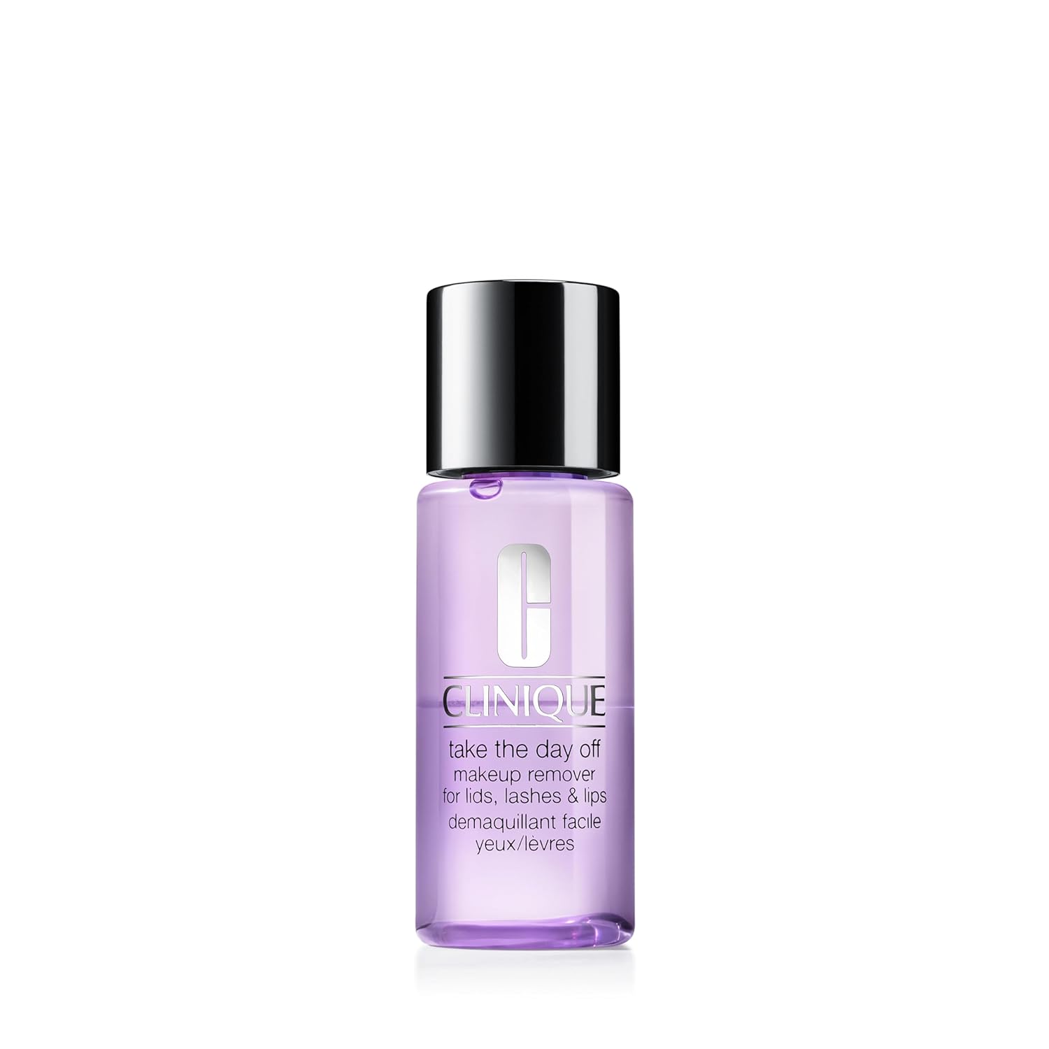 Buy now Clinique Take The Day Off Liquid Makeup Remover For Lids, Lashes, + Lips | Eye Makeup Remover | Oil Free + Non-Irritating | For All Skin Types 1.7 Fl Oz - Mini Travel Size at indiglob india