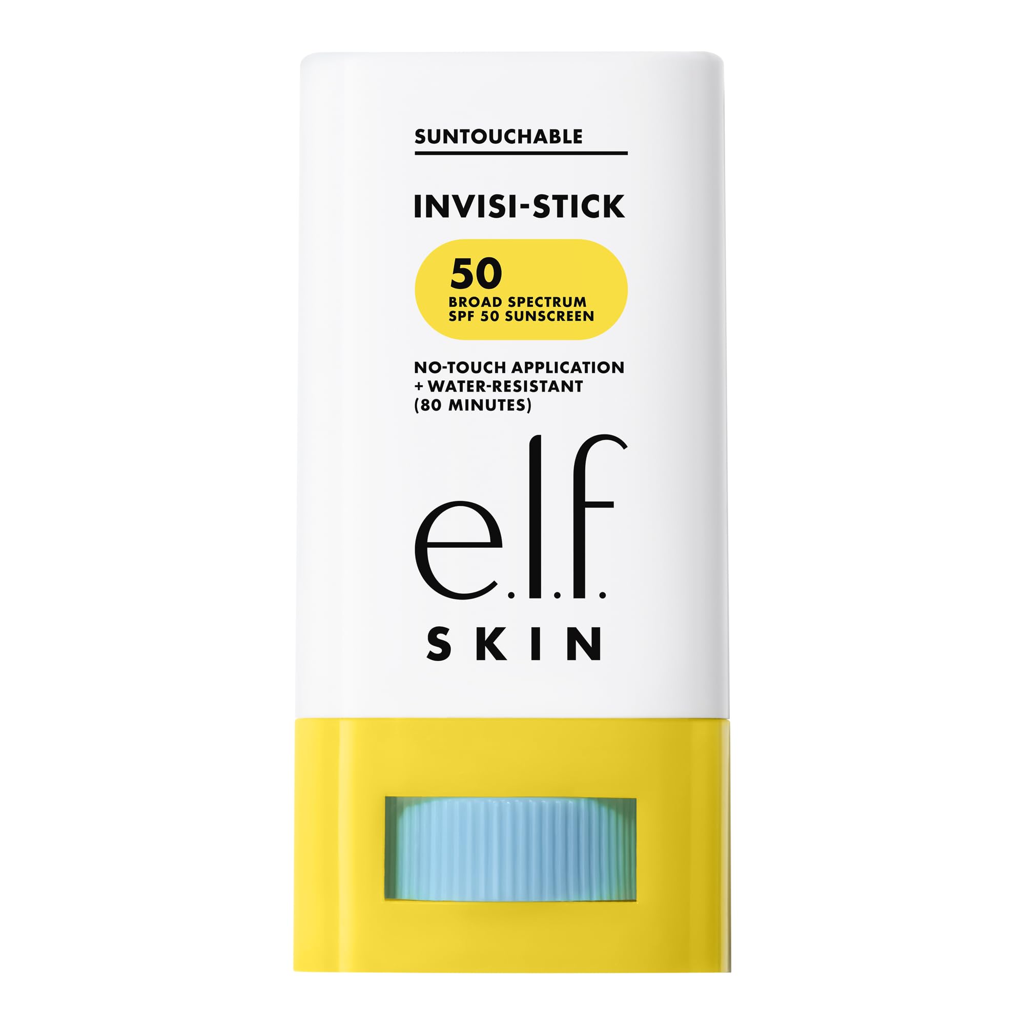 Buy now e.l.f. SKIN Suntouchable Invisi-Stick SPF 50, Clear Sunscreen For A Natural Finish, Made With Moisturizing Sunflower Seed Oil, Vegan & Cruelty-Free at indiglob india