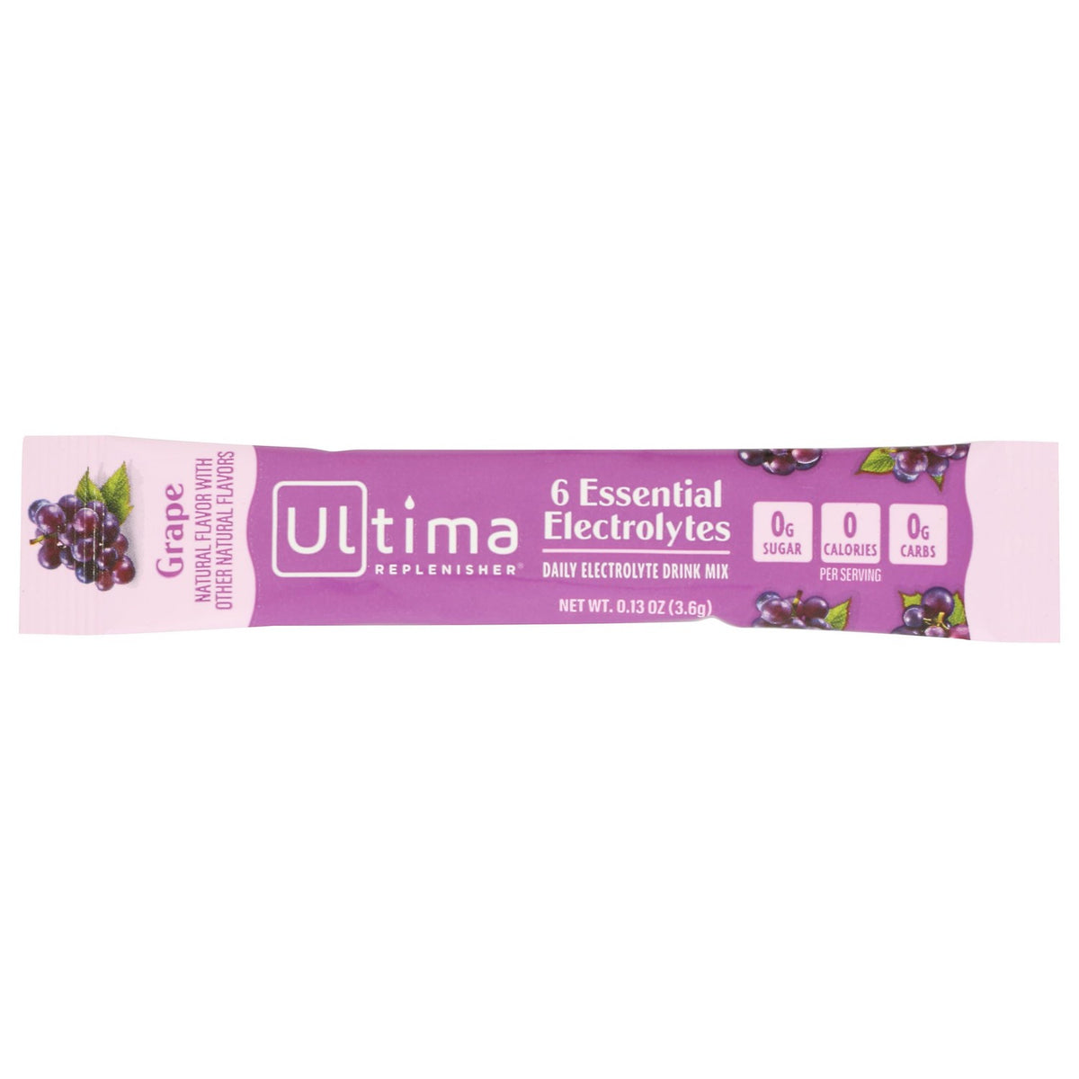 Ultima Replenisher Grape Electrolyte Drink Mix Single, 0.13 OZ