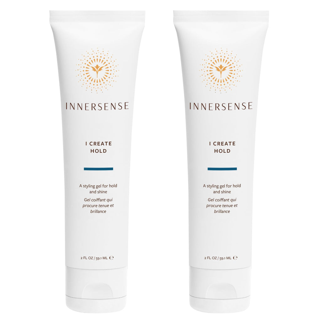 INNERSENSE Organic Beauty - I Create Hold Styling Gel (10oz) | Firm, Flexible Hold + All-Day Curl Definition | No Crunch, Flakes or Buildup | Non-Toxic, Cruelty-Free, Clean Styling