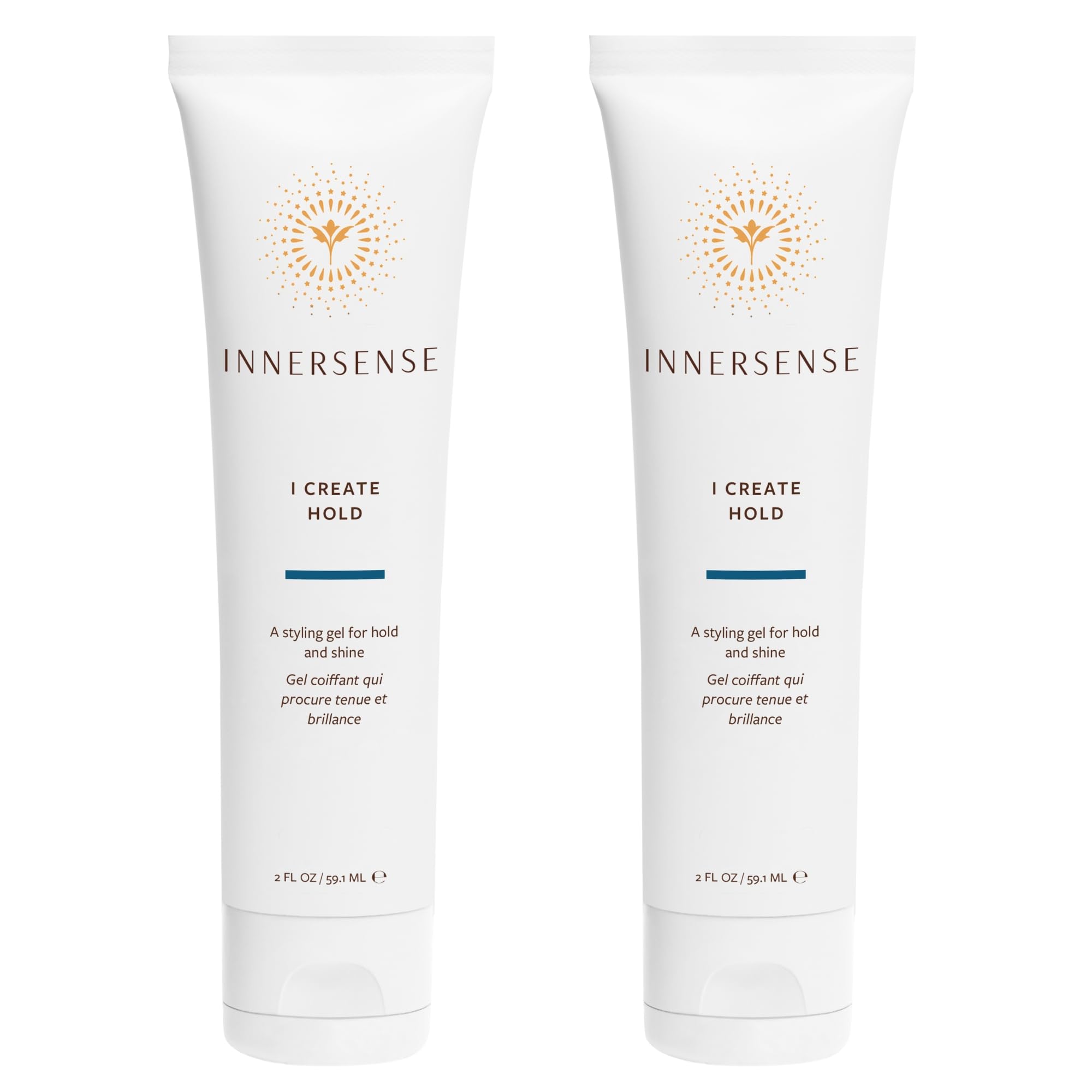INNERSENSE Organic Beauty - I Create Hold Styling Gel (10oz) | Firm, Flexible Hold + All-Day Curl Definition | No Crunch, Flakes or Buildup | Non-Toxic, Cruelty-Free, Clean Styling