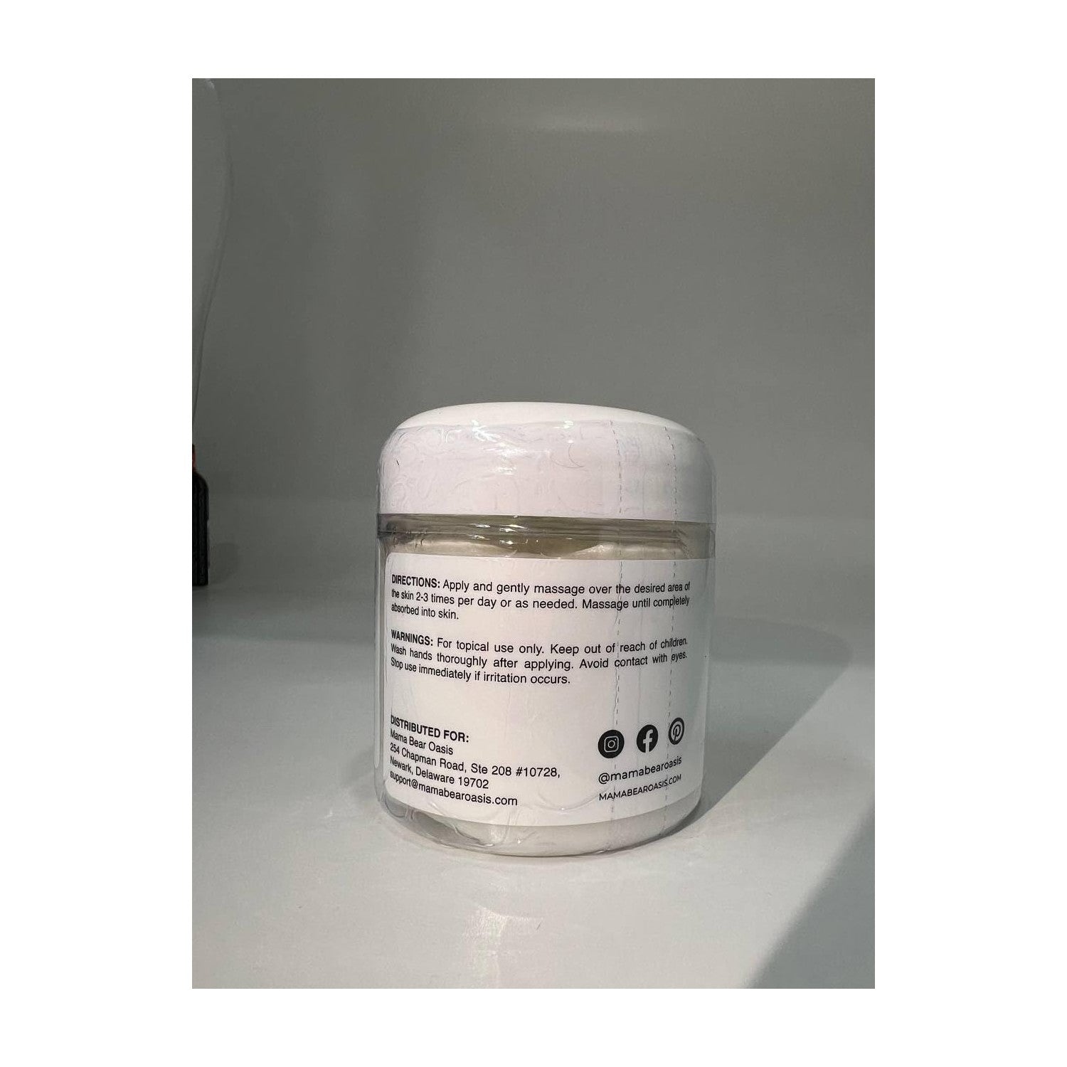 Mama Bear Oasis Magnesium Cream - Magnesium Lotion for Feet (Pack of 2) | Arnica, Vitamin B6, Aloe Vera and MSM, Vegan and Cruelty-Free, For Hands, Legs and Toes