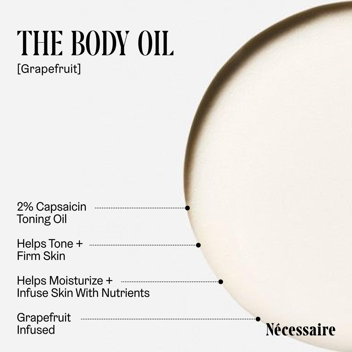 The Body Oil. Multi-Nutrient Treatment For Radiant Skin 2% Capsaicin Oil