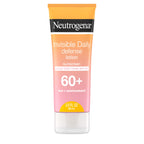 Buy now Neutrogena Invisible Daily Defense Sunscreen Lotion, Broad Spectrum SPF 60+, Oxybenzone-Free & Water-Resistant, Sun & Environmental Aggressor Protection, Antioxidant Complex, 3.0 fl. oz at indiglob india