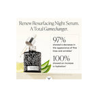 Naked & Thriving Renew Resurfacing Night Serum - Clinically Proven Visible Anti-Aging Benefits, Multitasking for Visible Fine Lines, Texture, Hydration, & Firmness. Hyaluronic Acid+Ferulic Acid 30 mL