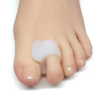 Buy now ZenToes Gel Toe Separators for Overlapping Toes, Bunions, Big Toe Alignment, Corrector and Spacer - 4 Pack (White) at indiglob india