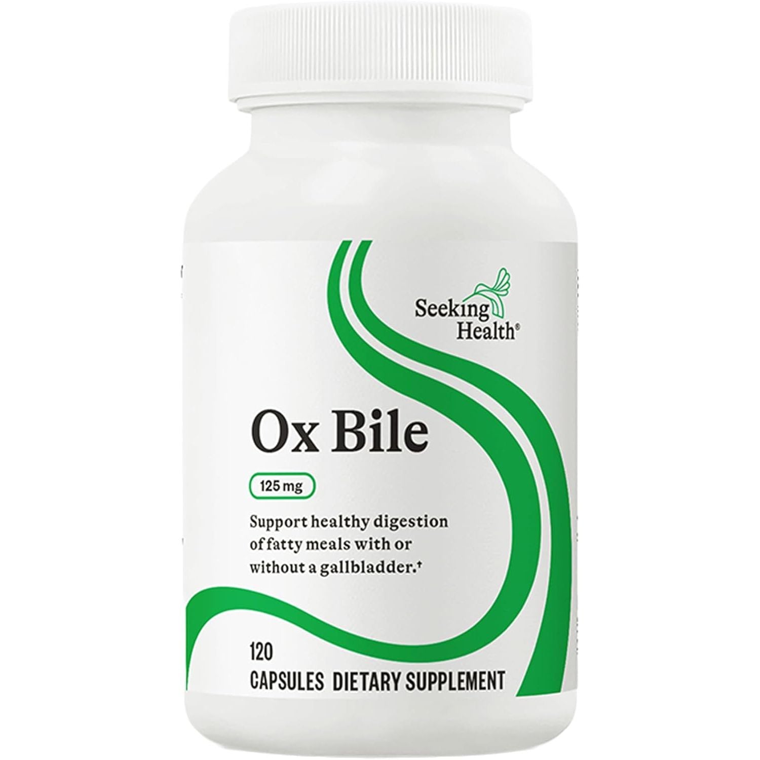 Buy now Seeking Health Ox Bile, 125 mg Digestive Enzyme Supplement, Gallbladder Support, Histamine Intolerance Support, Capsules (120 Capsules) at indiglob india