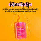 b.tan Dark Clear Self Tan Gel | Glow Your Own Way - Best Transfer Resistant, Ultra Quick Bronze, Gradual Sunless Tanning Lotion, Deep Moisturizer, No Fake Tanner Smell, 16 Fl Oz