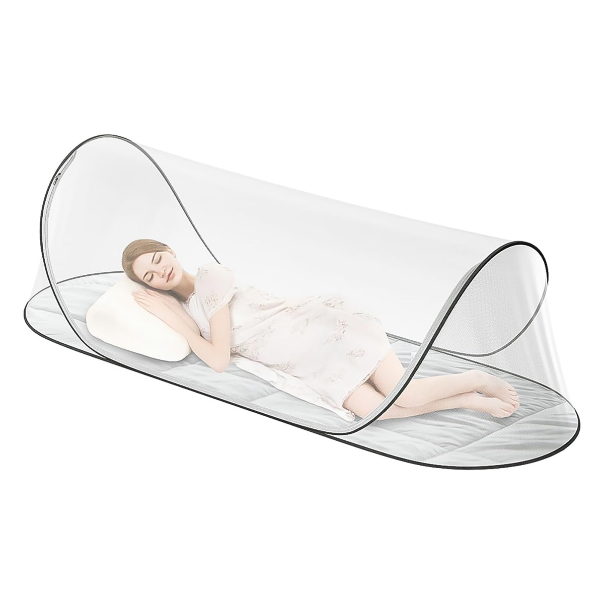 78 * 31 * 23Large Pop-Up Mosquito Net, Lightweight, Breathable, and Soft Convenient Mesh Tent,Foldable and Durable,Mosquito Net for Bed,Apply to Outdoor Athletes, Camping, Beach,Starlit Sky of Night.