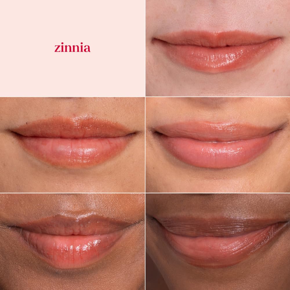 Buy now Burts Bees 100% Natural Origin Tinted Lip Balm, Zinnia with Shea Butter & Botanical Waxes - 1 Tube at indiglob india