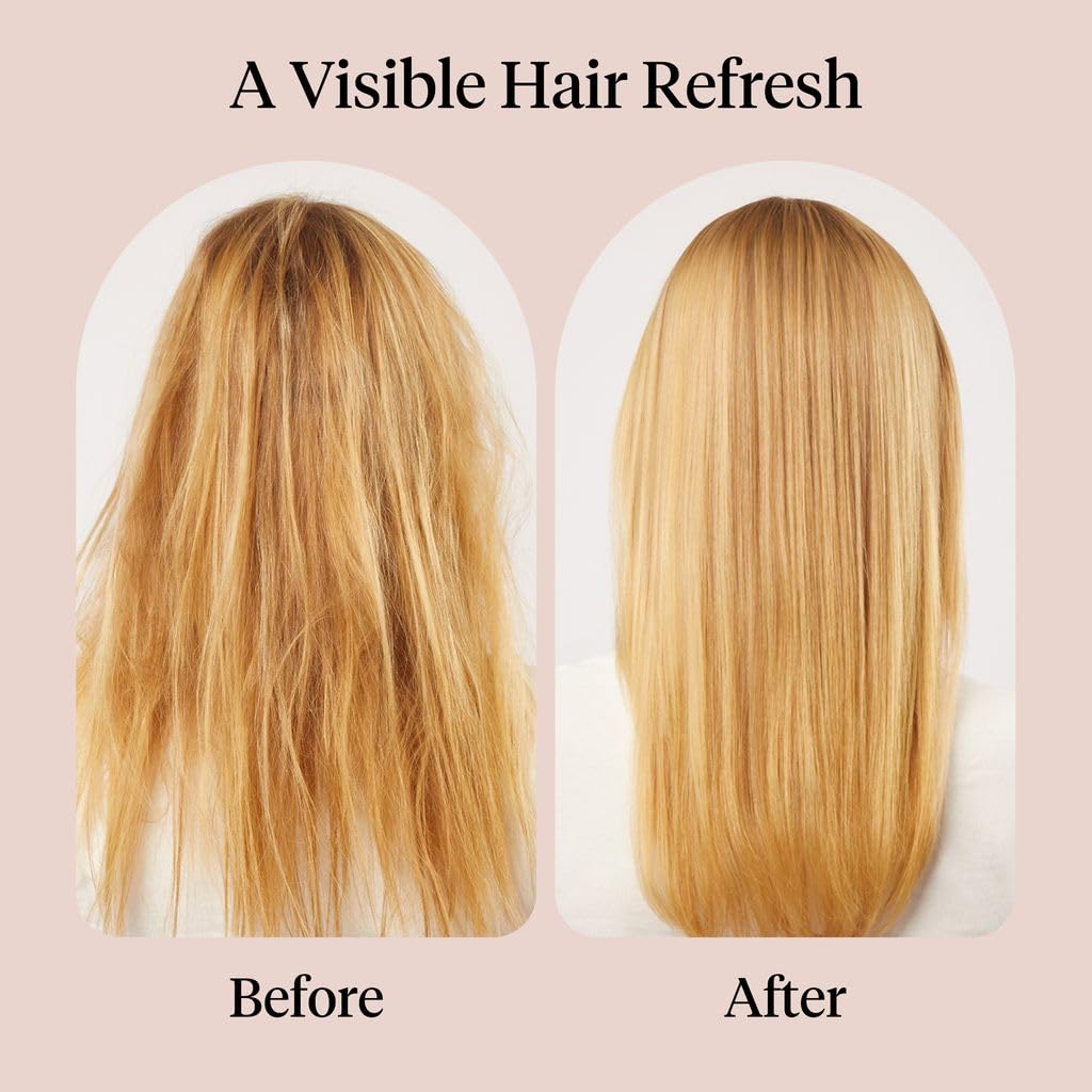 Kitsch Argan Milk Leave In Conditioner Spray - 6.3oz | Hair Detangler Spray for Curly, Wavy, Fine, Dry & Damaged Hair Deeply moisturizes, Enhances Hair Softness – Made in the USA