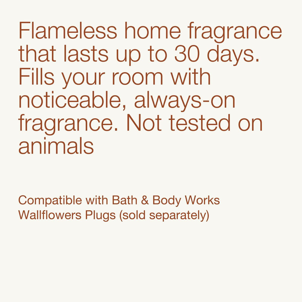 Bath & Body Works Wallflowers Refills, Warm Vanilla Scent, 6 Pack