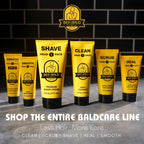 Bee Bald HEAL Aftershave for Men, Calm & Soothes, After Shave Balm, 2 fl oz | Immediately Calms & Soothes Irritated Skin. Treats Razor Burn, Redness, Bumps on Head or Face. Perfect For Sensitive Skin.